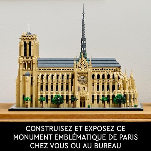 Vue 6 de Lego Architecture Notredame De