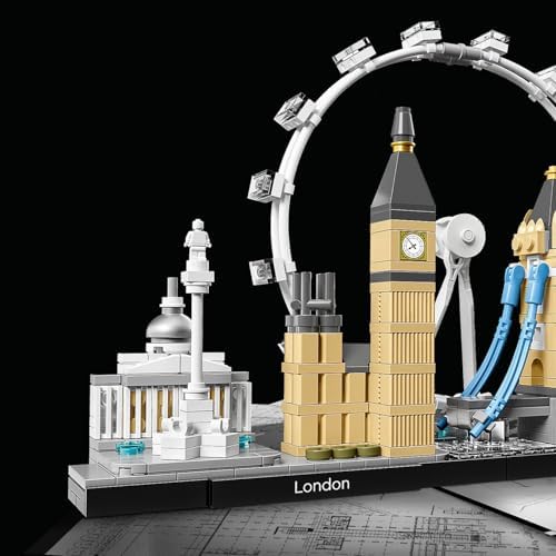 Vue 4 de Lego Architecture Londres Maquette