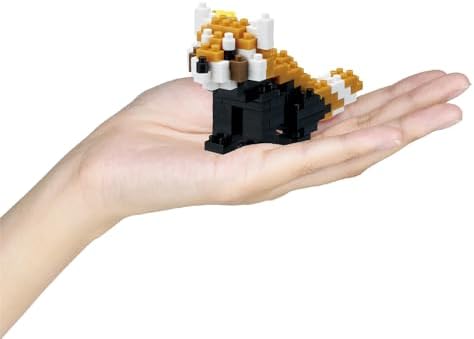 Vue 2 de Bandai Nanoblock Panda Roux