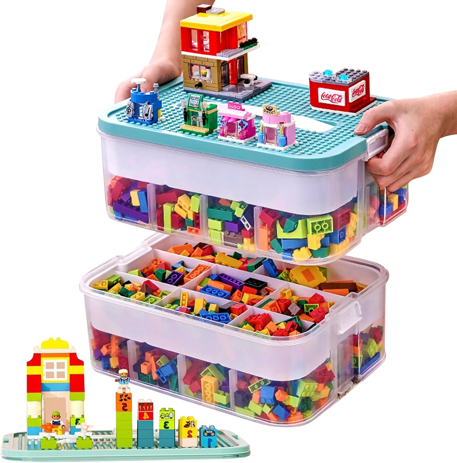 Alouweekuky Boite Rangement Plastique