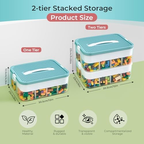 Vue 2 de Alouweekuky Boite Rangement Plastique