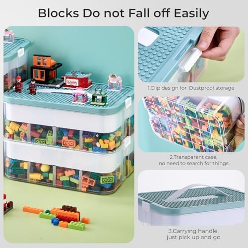Vue 4 de Alouweekuky Boite Rangement Plastique