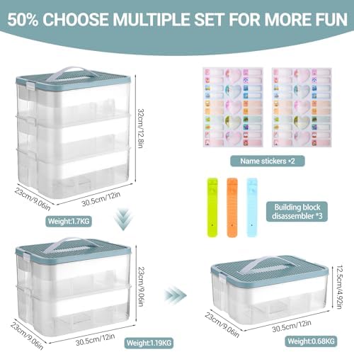 Vue 3 de Kimigo Boite Rangement Plastique