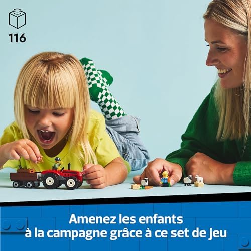 Vue 2 de Lego City Tracteur Agricole