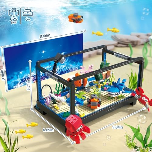 Vue 3 de Ideas Aquarium Fish Tank
