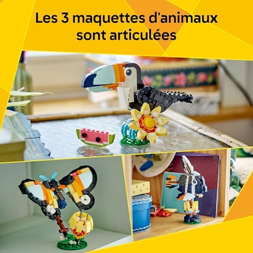 Vue 3 de Lego Creator En Animaux