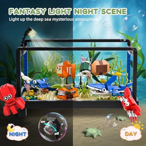 Vue 7 de Ideas Aquarium Fish Tank