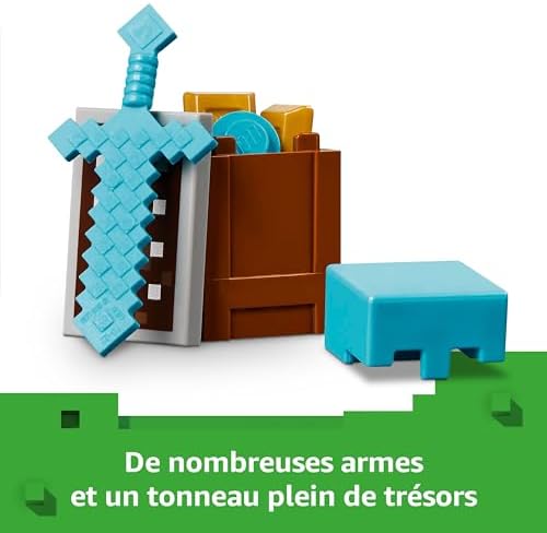 Vue 4 de Lego Minecraft La Patrouille