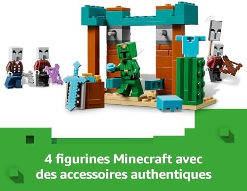 Vue 5 de Lego Minecraft La Patrouille