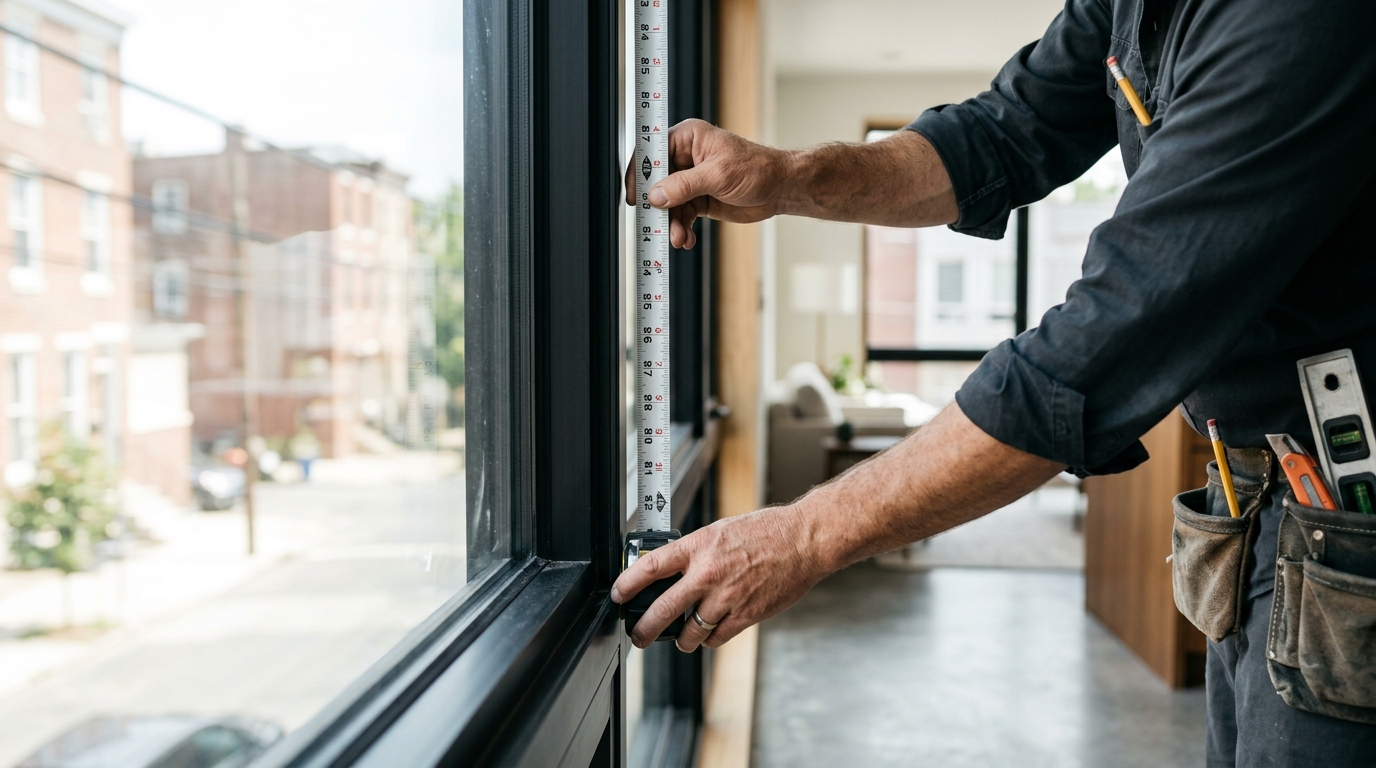 Custom quote - measuring windows