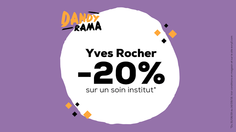 -20% sur un soin institut*