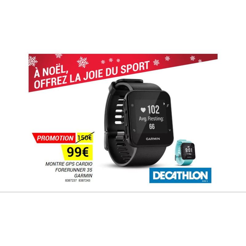 Montre gps avec cardio poignet forerunner 35 hot sale