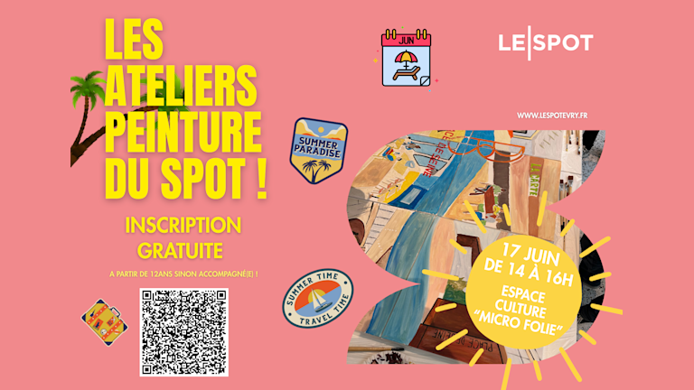 Les ateliers peinture du Spot !