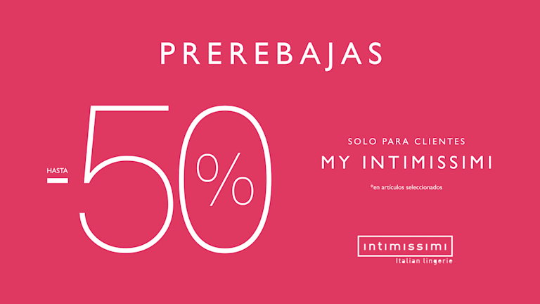 Intimissimi rebajas 2021 store