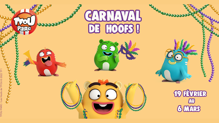Carnaval de HOOFS au Tfou parc - jusqu'au 6 mars