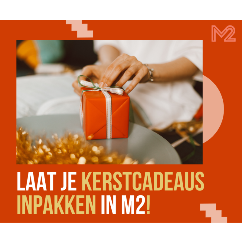 [SOLIDAIRE KERST] Laat je kerstcadeaus inpakken in M2! M2 Shopping