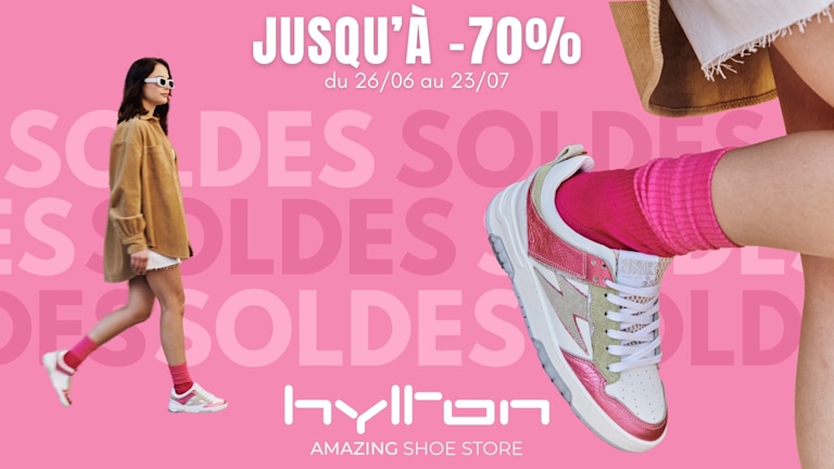 Les soldes débarquent chez Hylton !