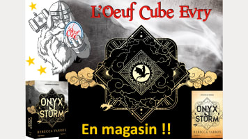 Onyx Storm de Rebecca Yarros à L'Oeuf Cube !!