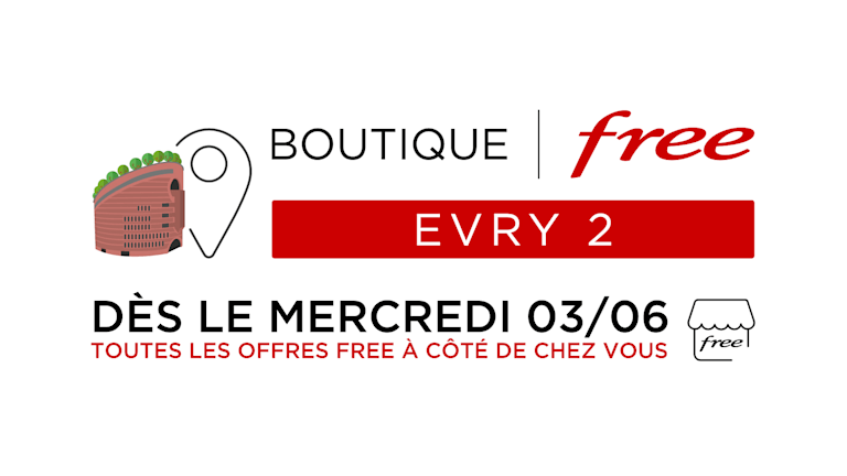 Ouverture boutique Free
