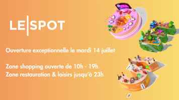 Ouverture exceptionnelle - Mardi 14 juillet