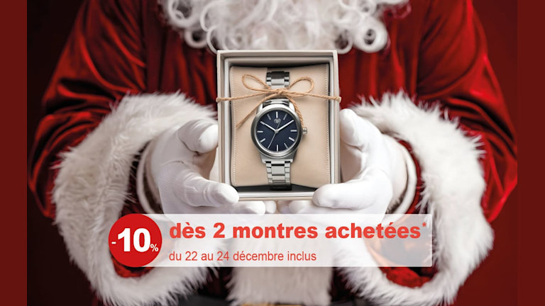 Offre exceptionnelle de fin d’année chez Montre Service
