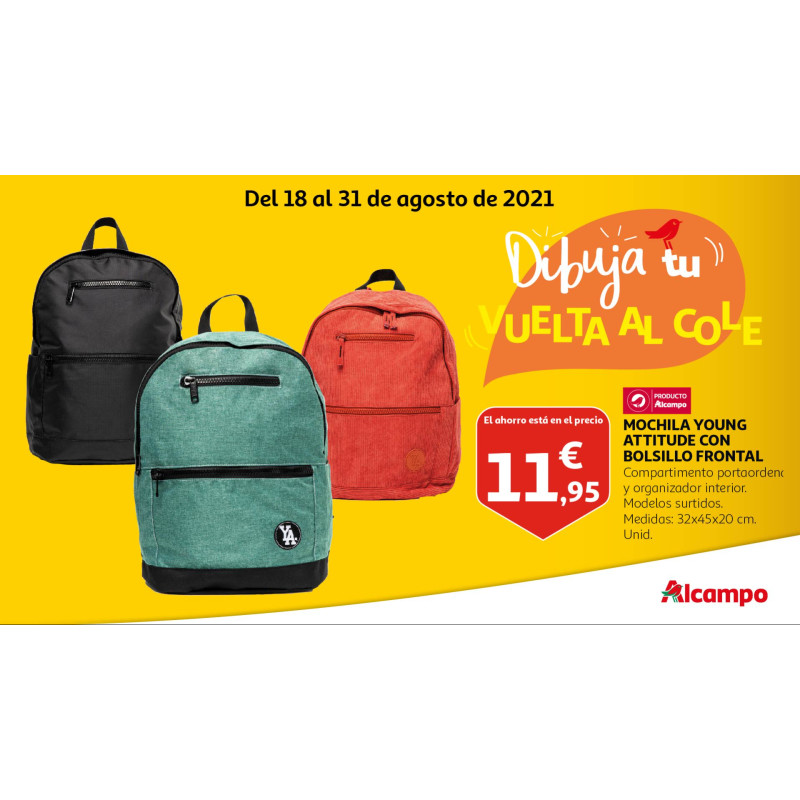 Mochilas alcampo vuelta al cole discount