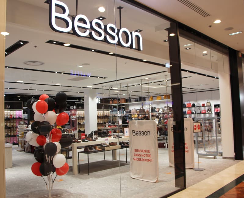 BESSON CHAUSSURES | Centre Commercial Régional Evry2