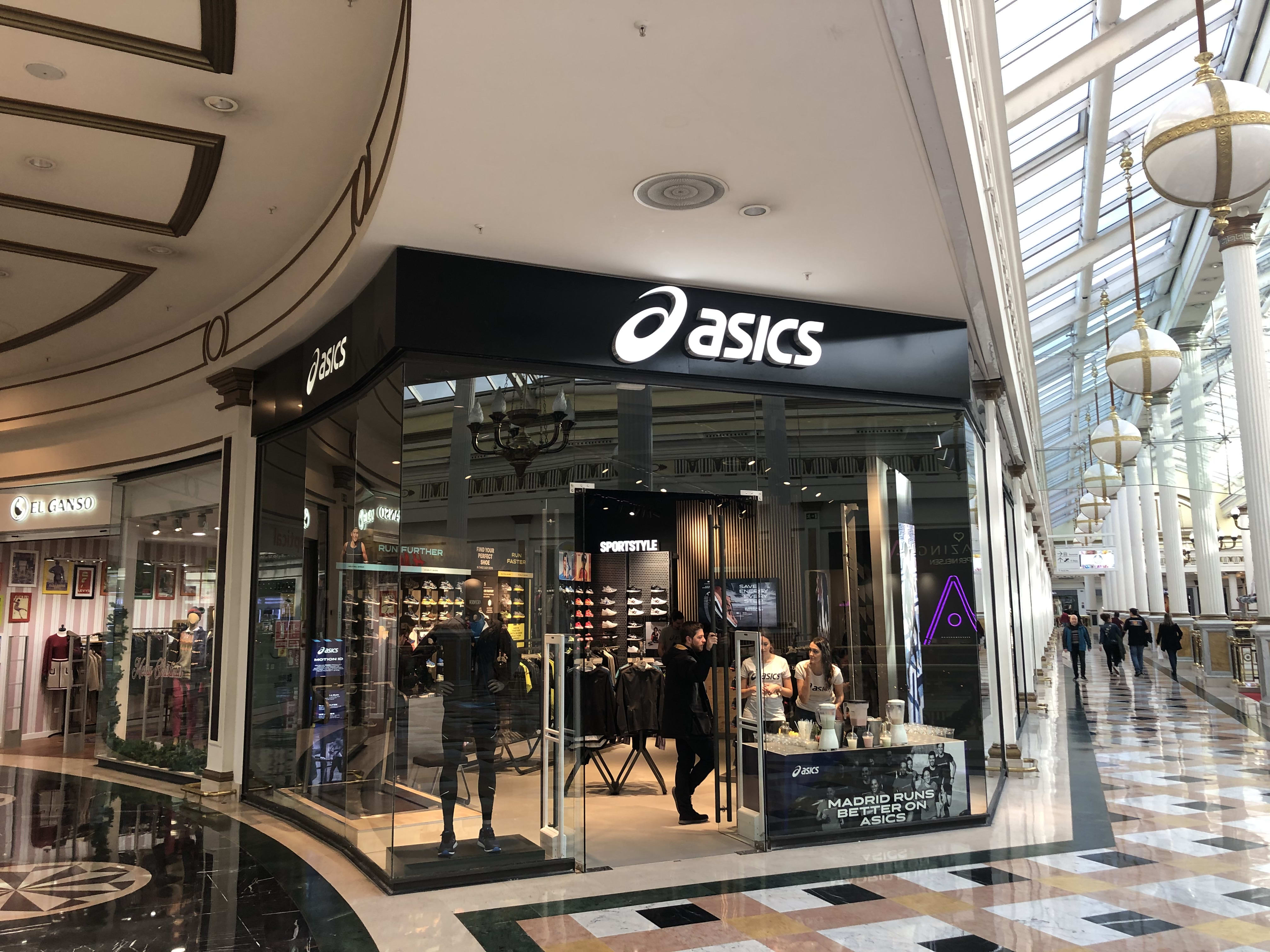 asics outlet san sebastián de los reyes