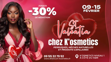 Saint-Valentin chez K'osmetics 💖