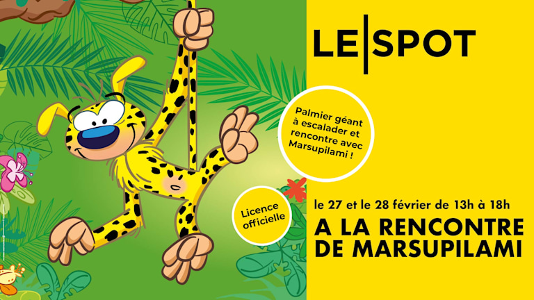 Le Marsupilami débarque au Spot !