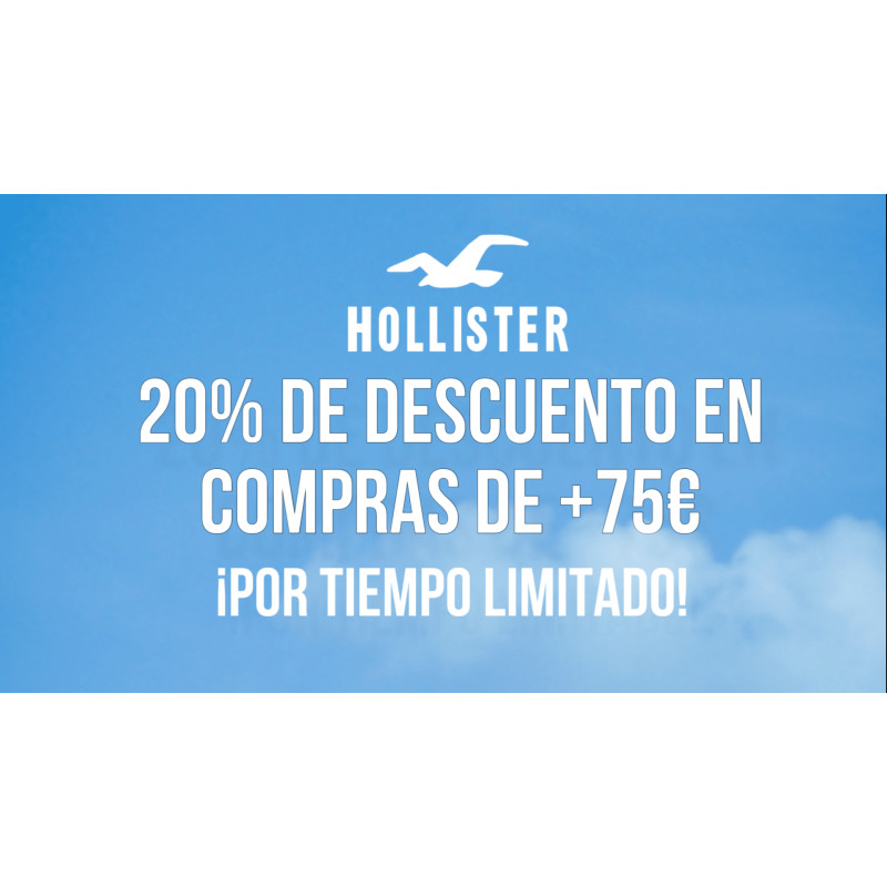 Hollister codigo de promocion outlet