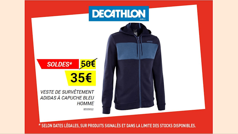 veste adidas femme decathlon