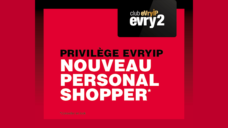 Nouveau service : Personal Shopper !
