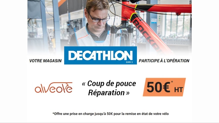 Alvéole coup de pouce vélo decathlon best sale
