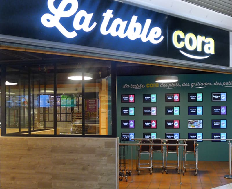 La Table Cora | Centre Commercial Cora Cormontreuil