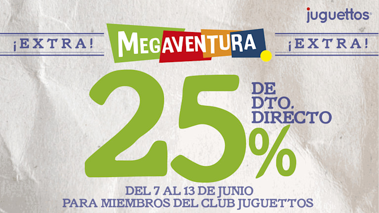 25 descuento en Megaventura Plaza Loranca 2
