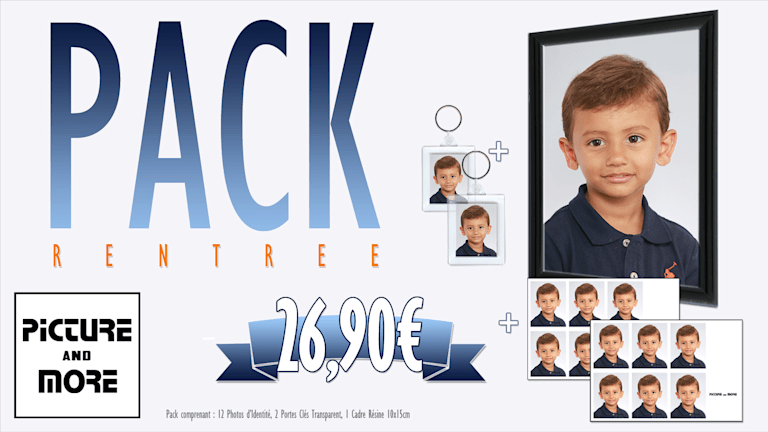 Pack Photo Spécial Rentrée