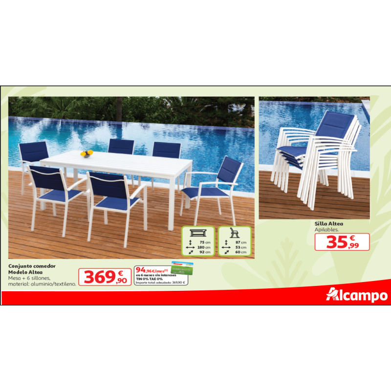 Conjunto de mueble de Jardín | Gran Plaza 2