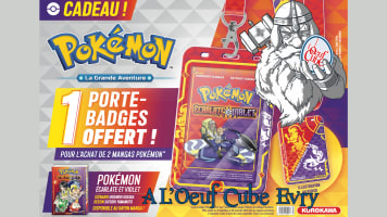 Pokemon à L'Oeuf Cube Evry : offre promotionnelle