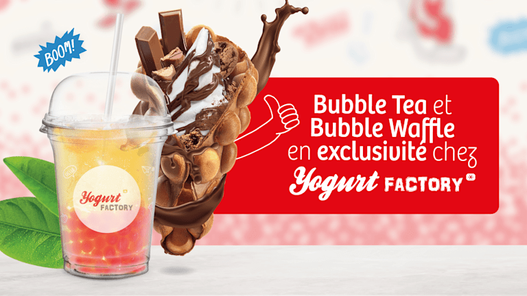 Bubble Tea et Bubble Waffle