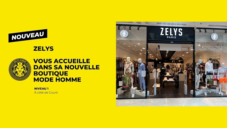 Ouverture de la boutique ZELYS
