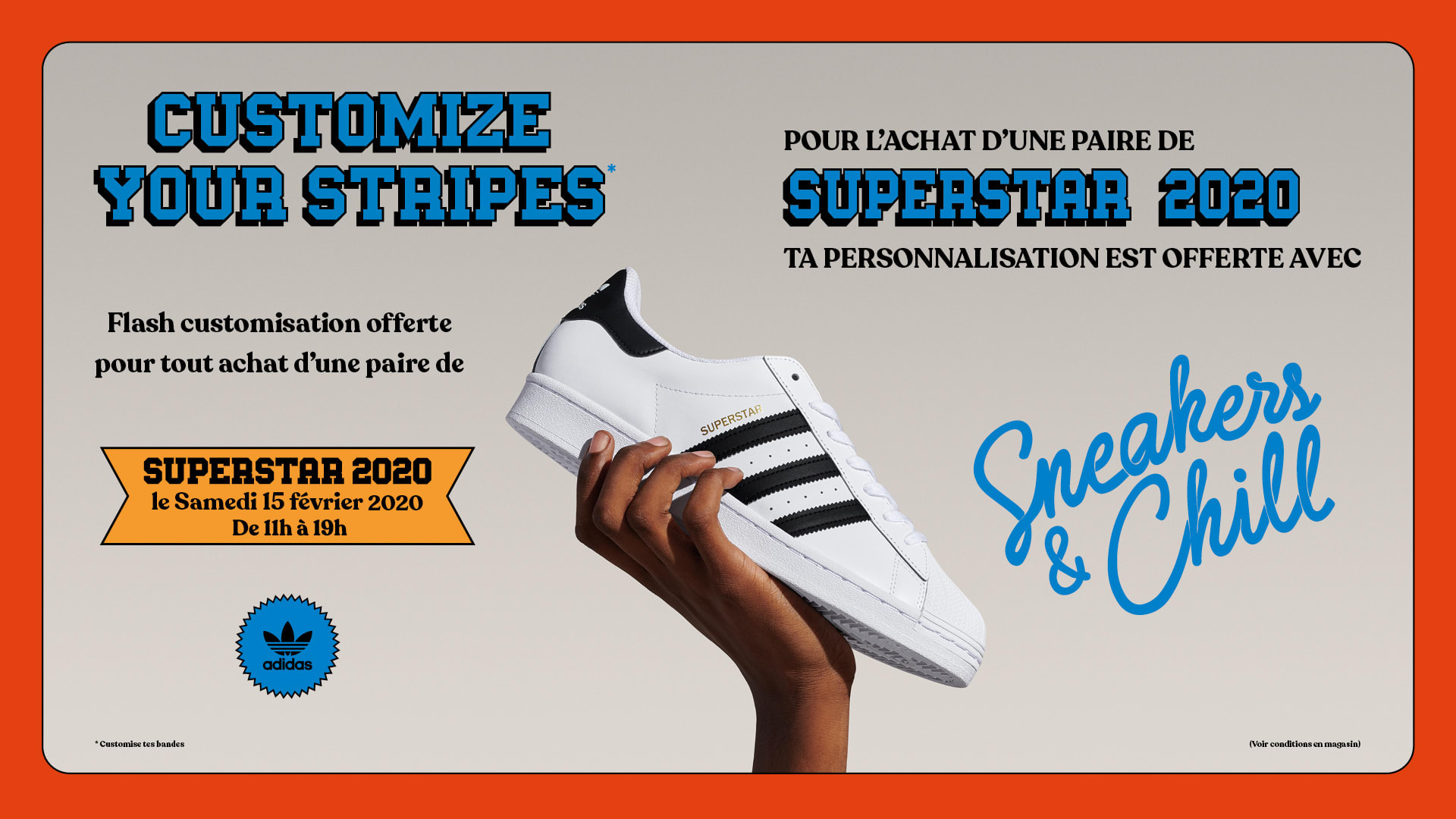 adidas personnalisation offerte