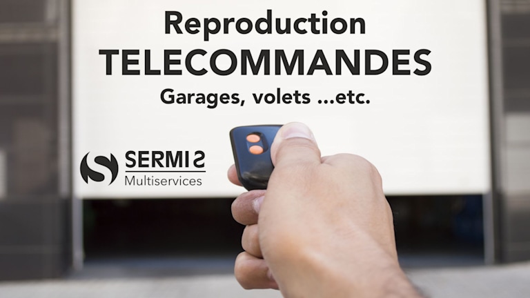 Télécommande porte de garage