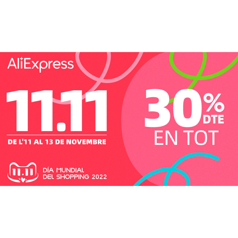 ¡Llega el 11 del 11 de AliExpress! Gran Via 2