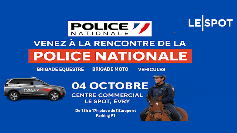 La police nationale au Spot