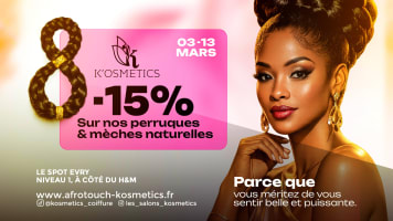 8 mars avec K'osmetics