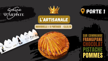 On couronne la galette à Graine d’ARTISTE