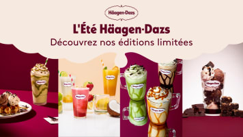 Éditions Limitées : savourez l’été chez Häagen-Dazs ☀️