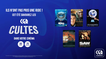 LES CGR CULTES SUR GRAND ECRAN