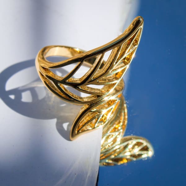 Anillo Hojas
